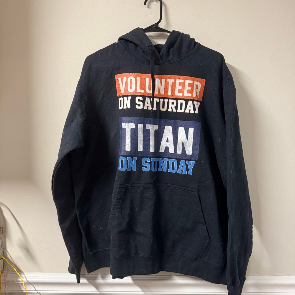 Port and Company Black Sweatshirt Hoodie